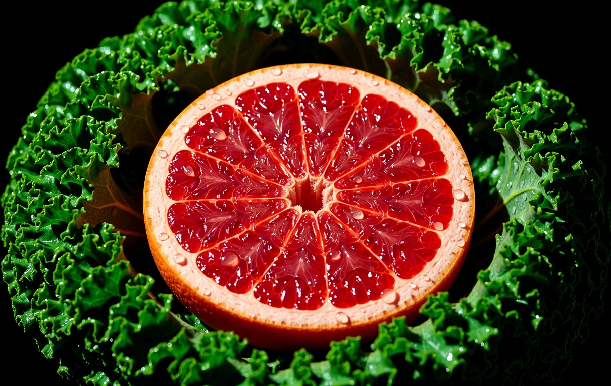 Nutritional vitality close up